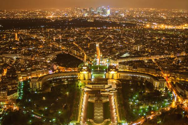 Voici à quoi ressemble Paris depuis la tour Eiffel